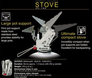 SotoCompactFoldingStove